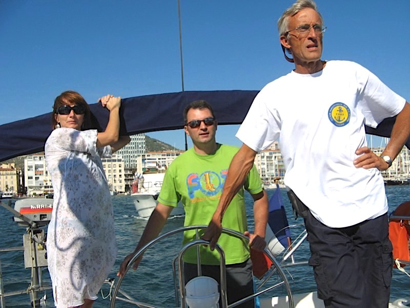 Martial Lecomte, skipper de Croisières Éole