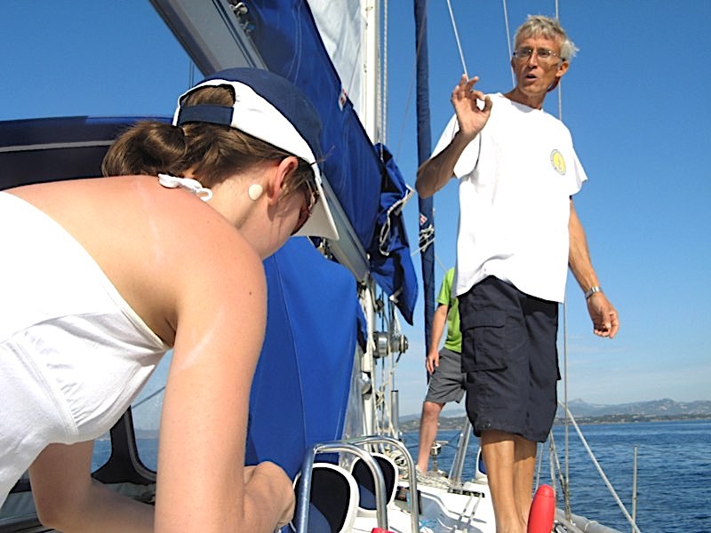 Martial Lecomte, skipper de Croisières Éole