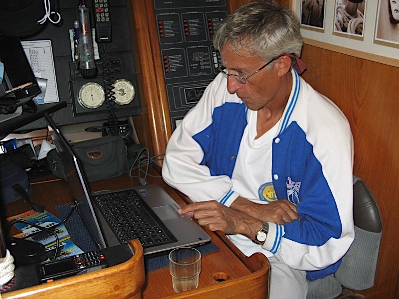 Martial Lecomte, skipper de Croisières Éole