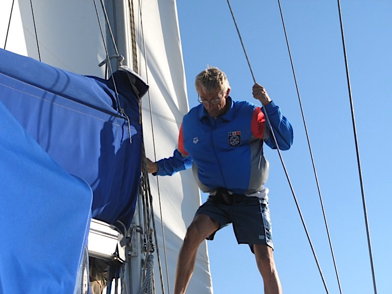 Martial Lecomte, skipper de Croisières Éole